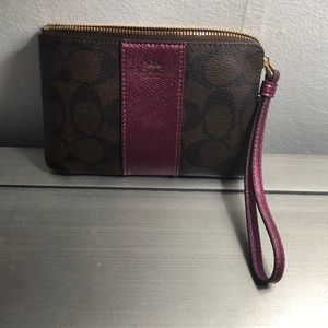 Coach wristlet